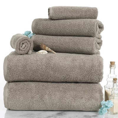 Tahari Home Towels Wayfair   Jenkin 6 Piece Egyptian Quality Cotton Towel Set 